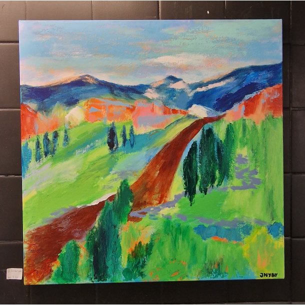 2-2023 Janni Nyby maleri 60x60cm